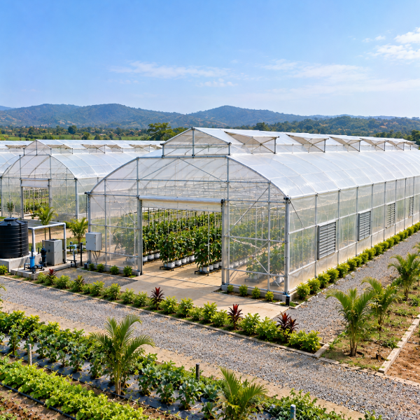 Agriculture Polyhouse Structure